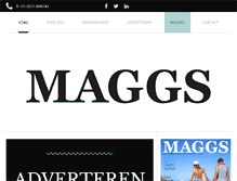 Tablet Screenshot of maggsmagazine.nl